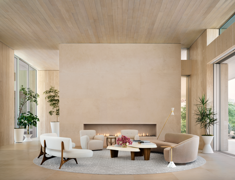 Nicole Hollis' modern living room