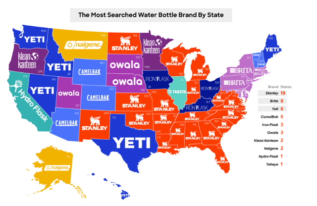 cup map