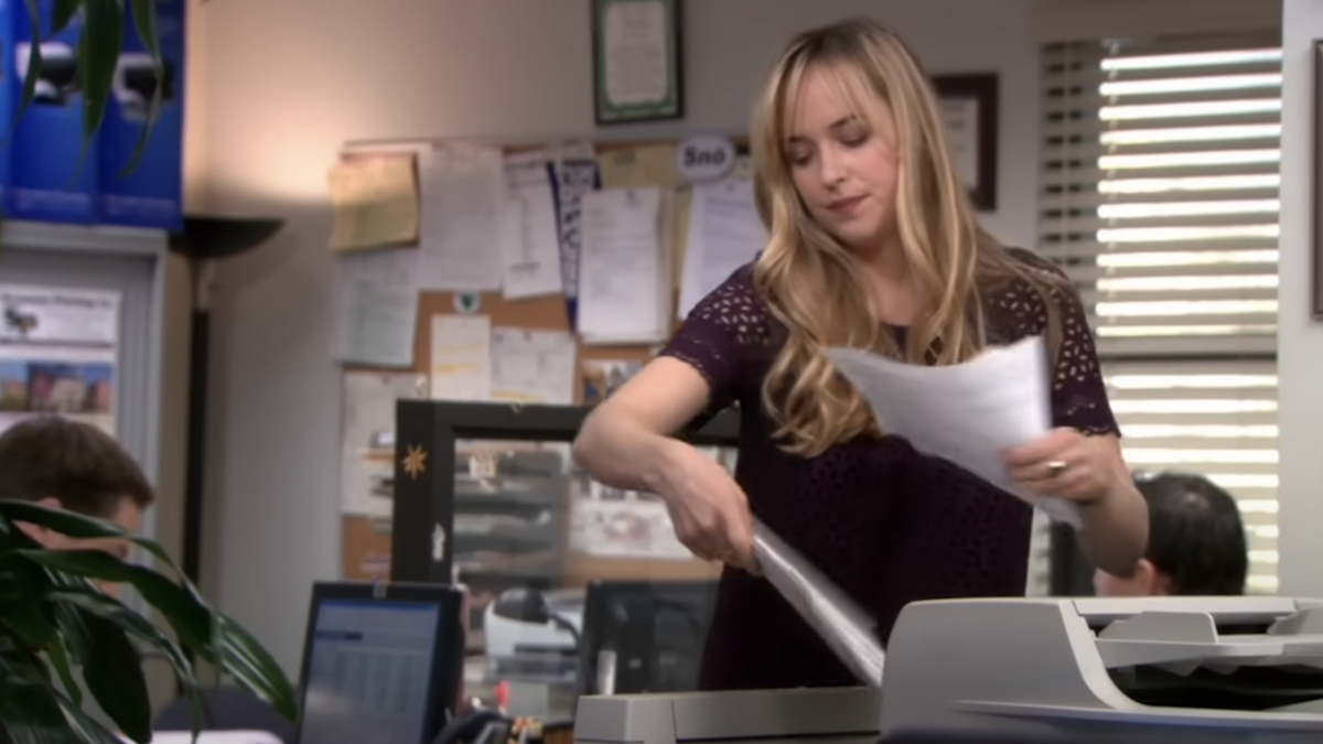 Dakota Johnson Calls Out "Weird Dynamics" on 'The Office'