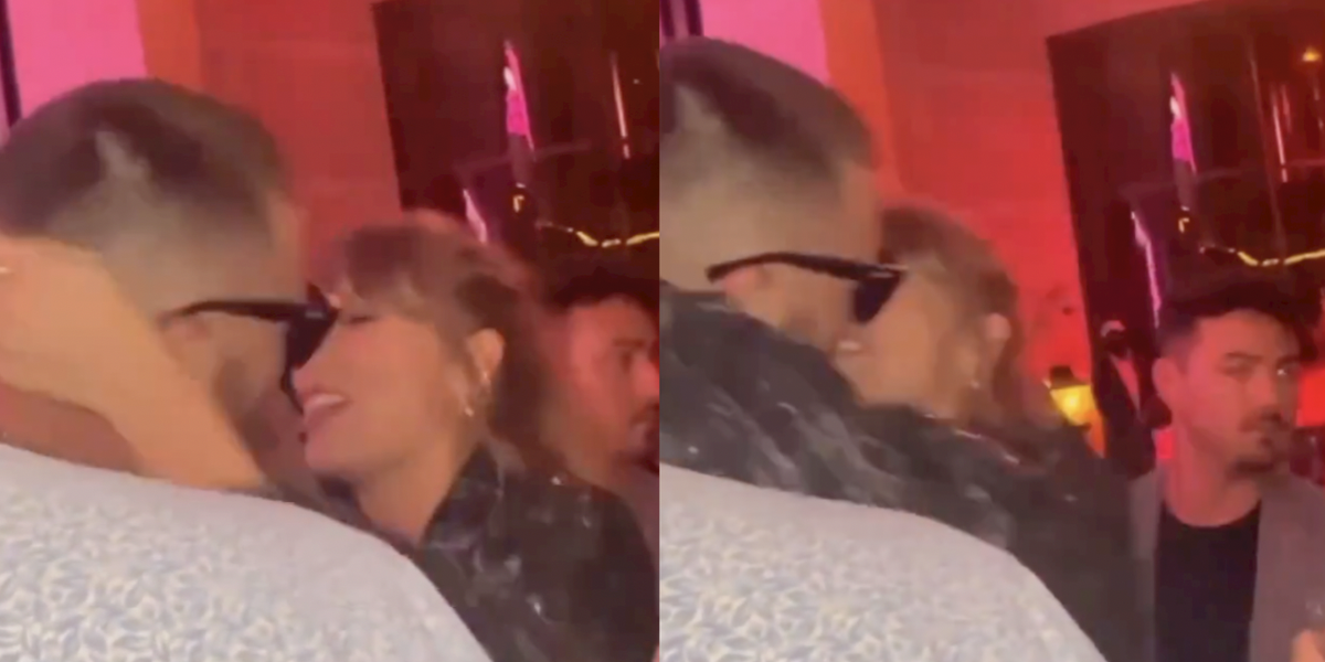 Taylor Kelsey i Travis Swift całują się i tańczą do „Love Story” na after-party Chiefs