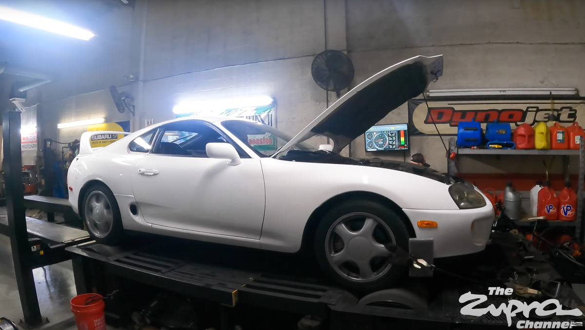 This Stock MKIV Toyota Supra Runs the Dyno Like It's 1993