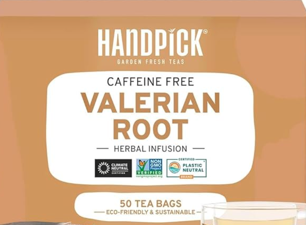 handpick valerian root tea