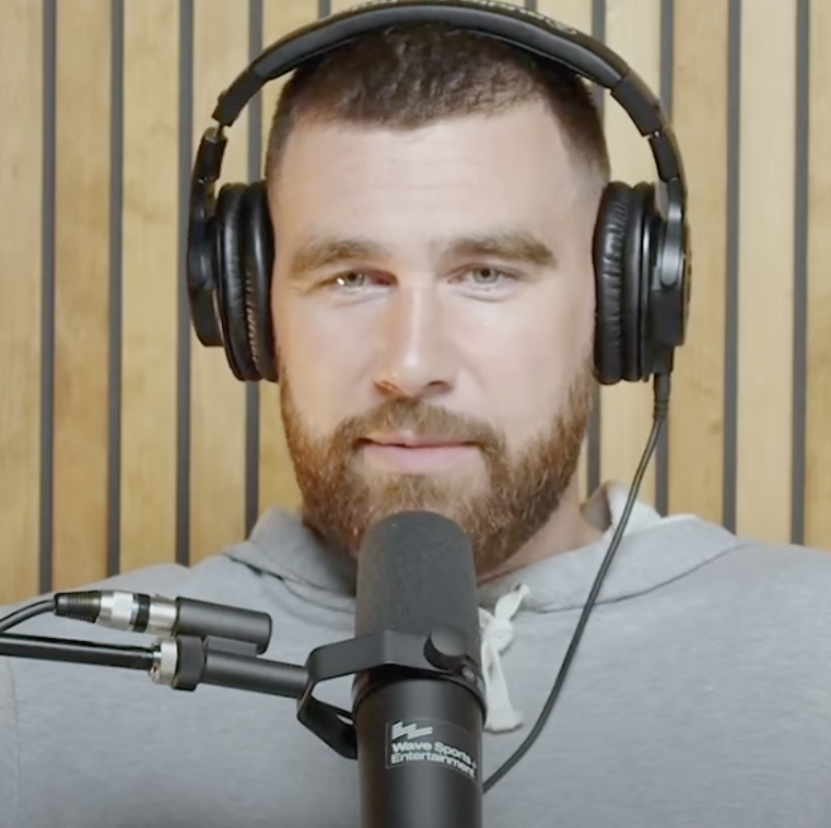 Travis Kelce Kicks Off Taylor Swift Engagement and Baby Rumors on His Podcast