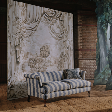 sanderson a couch in a room