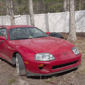 1995 toyota supra turbo in yard