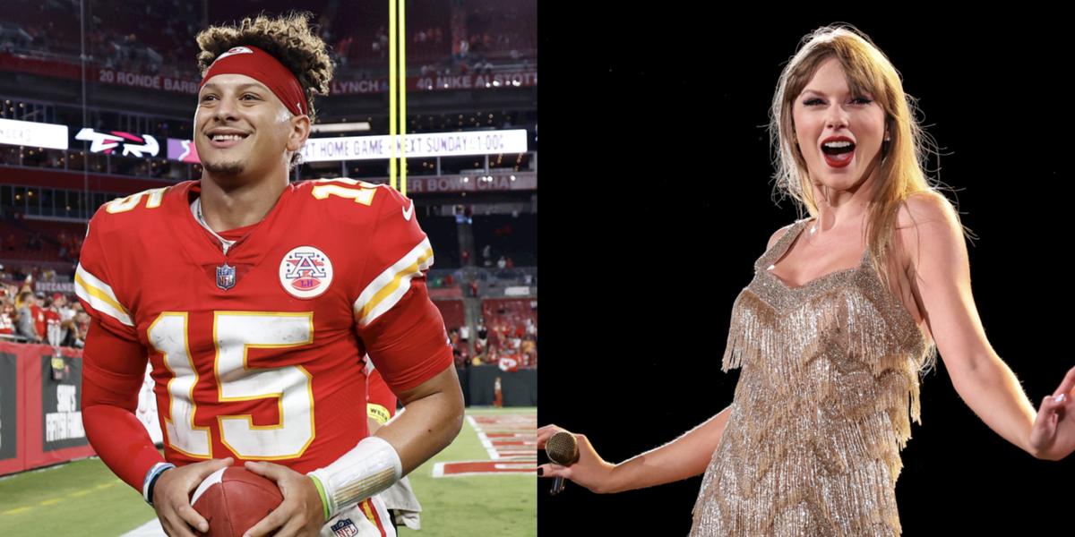 Patrick Mahomes Casually Let It Slip That Taylor Swift's Been Filming a Music Video in Her Down Time