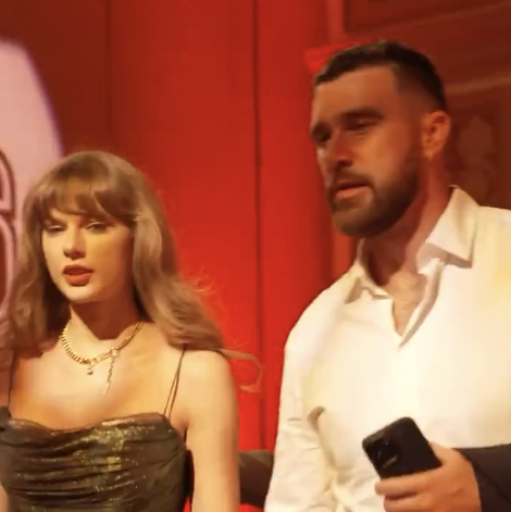 Pics and Videos of Taylor Swift and Travis Kelce at Patrick Mahomes's Gala