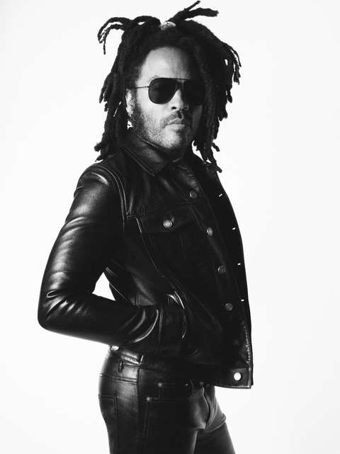 how lenny kravitz preps for a world tour