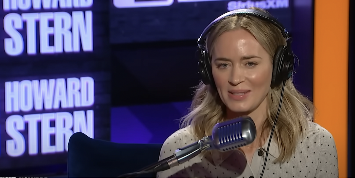 Emily Blunt Says Kissing a Mysterious Former Castmate Made Her Feel Like Throwing Up