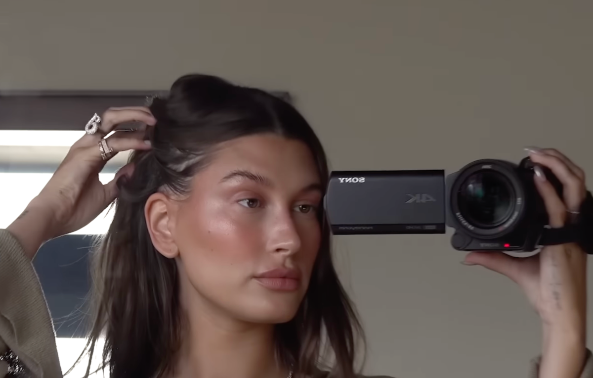 Hailey Bieber’s $28 Contour Hack for a Bronze Summer Look