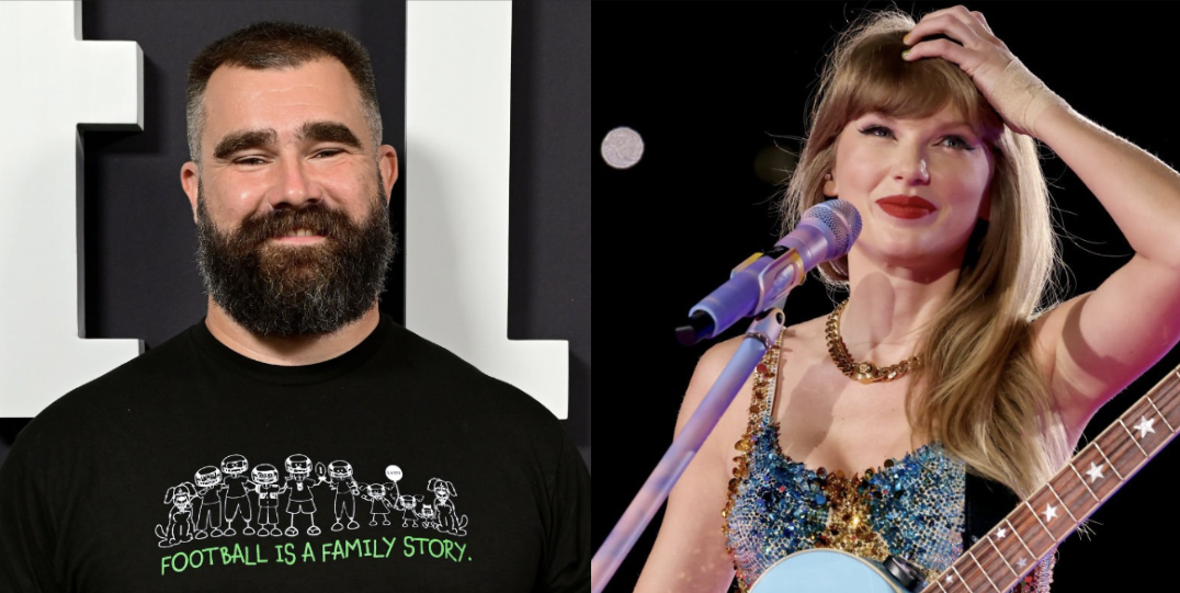 Jason Kelce recorded his daughter Wyatt’s favorite song with Taylor Swift