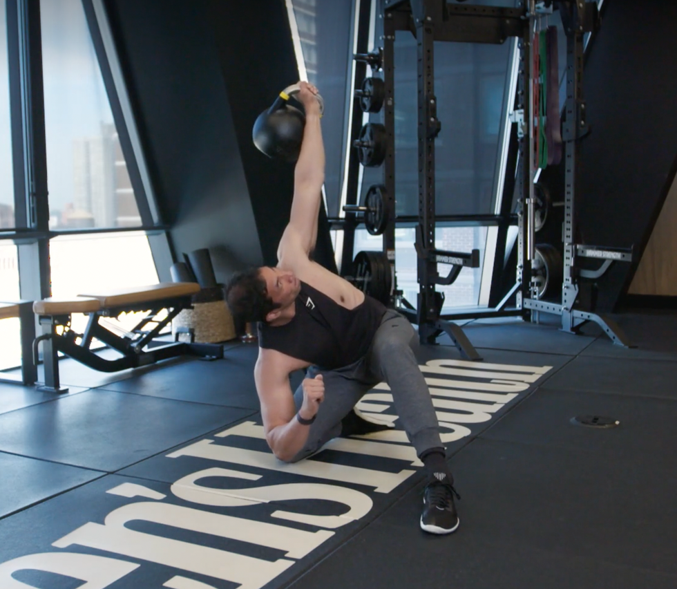 half kneeling kb windmill