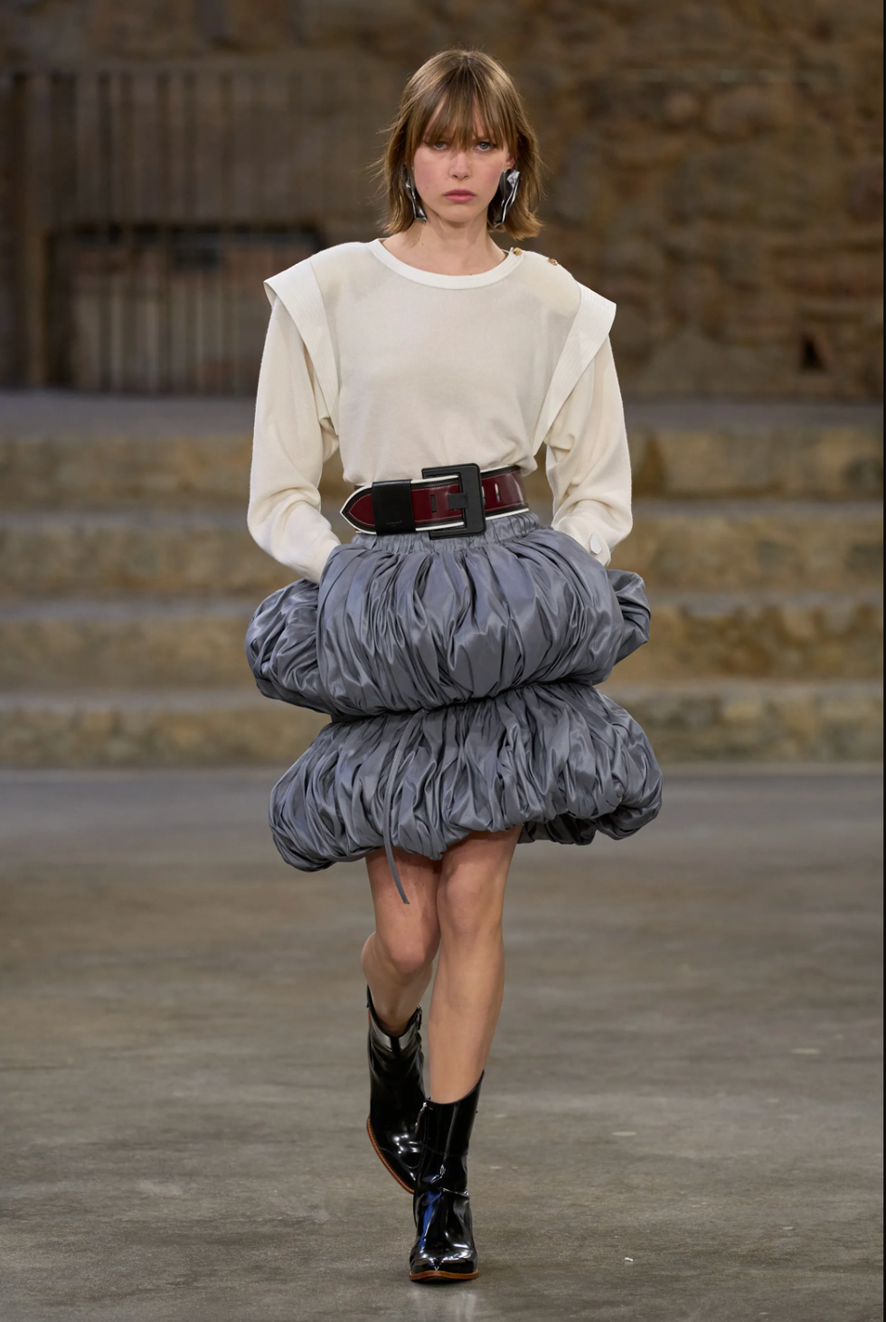 【AMERI】LAYERED BALLOON HEM DRESS 74960322b_8_d_215.jpg