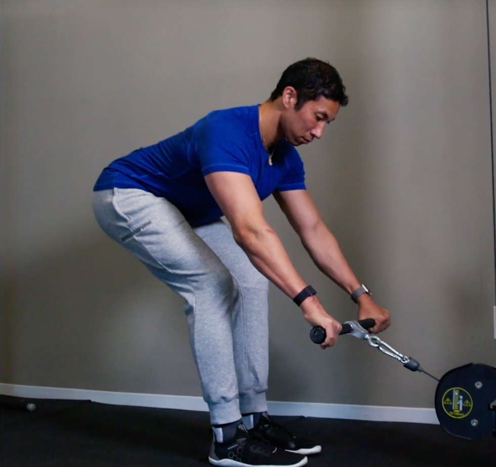 Deadlift with cable