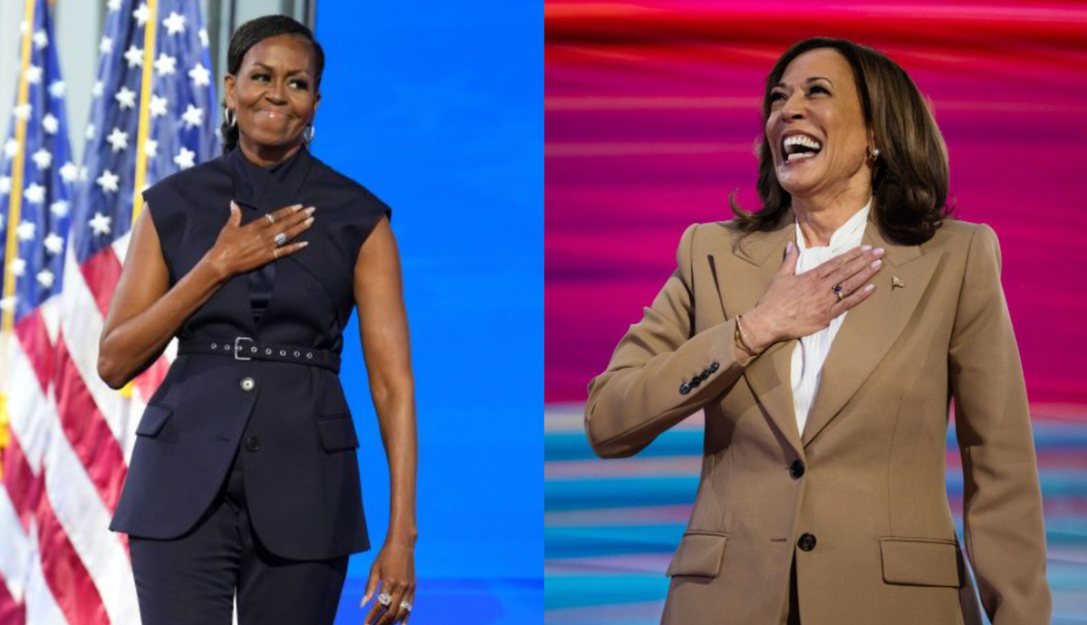 Michelle Obama Delivers Rousing Kamala Harris Endorsement in DNC Speech