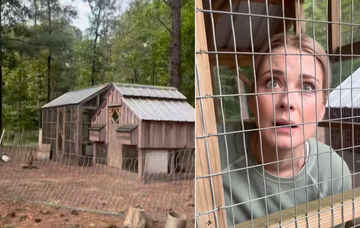 alexandra breckenridge and her chicken coop