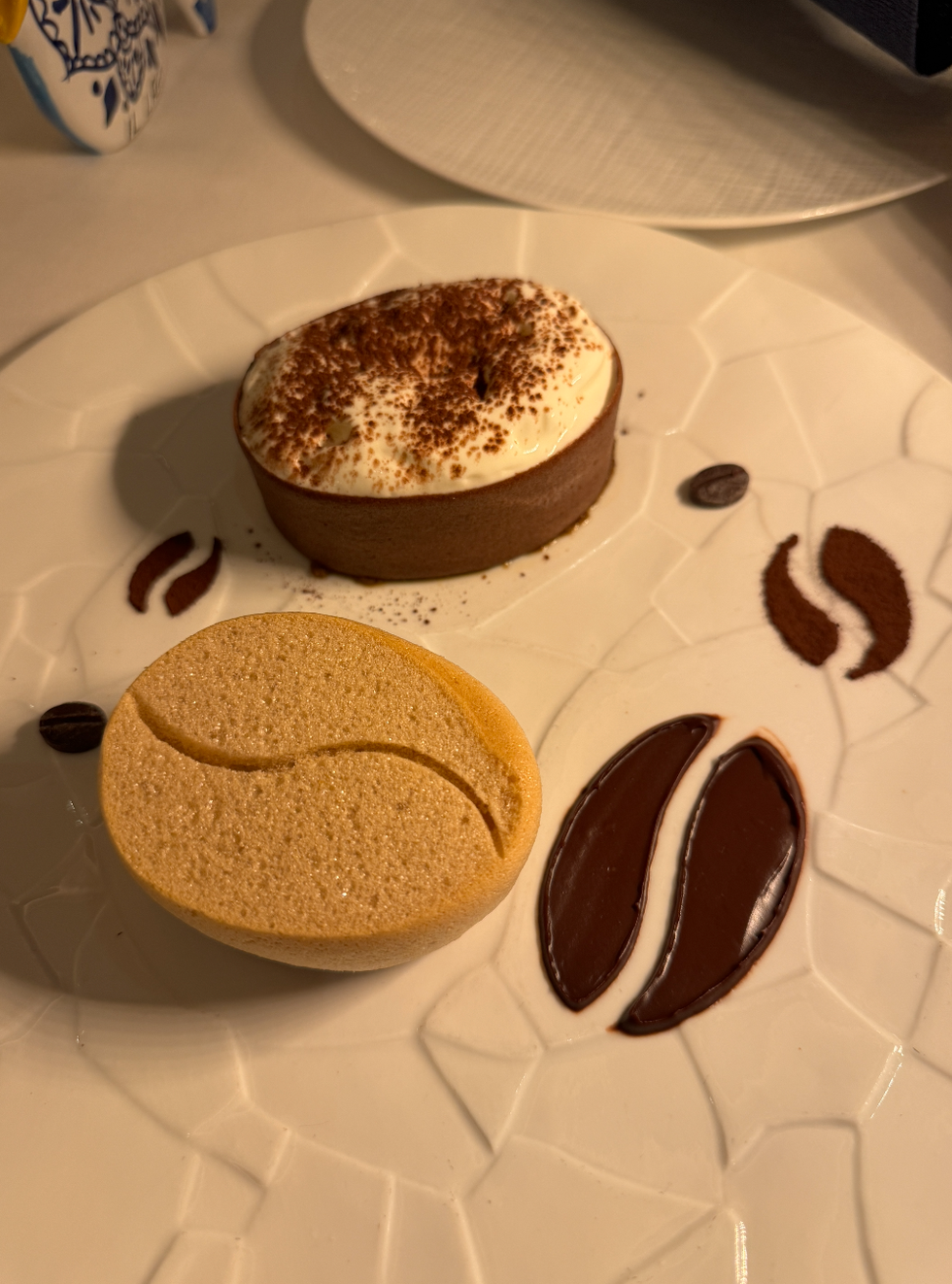 tiramisù on a plate