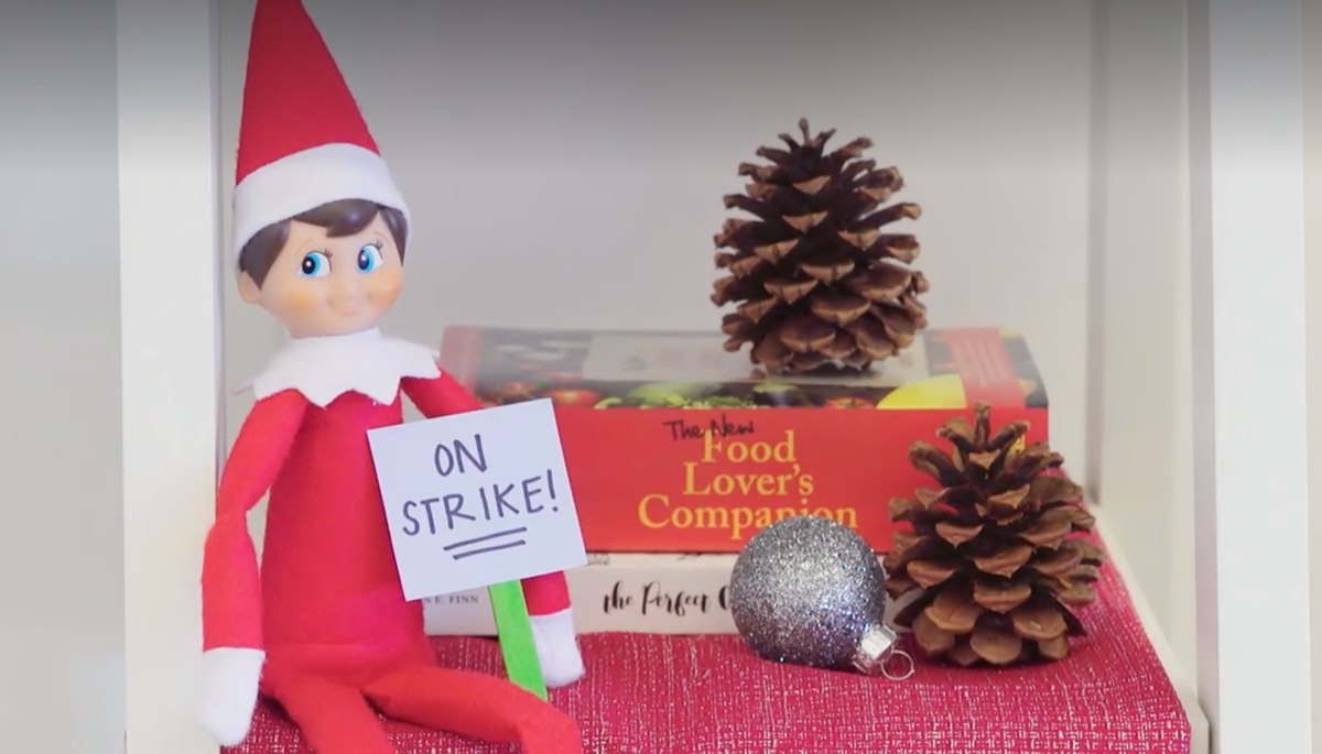 preview for 12 Genius Ideas to Give Yourself a Break From Elf on the Shelf