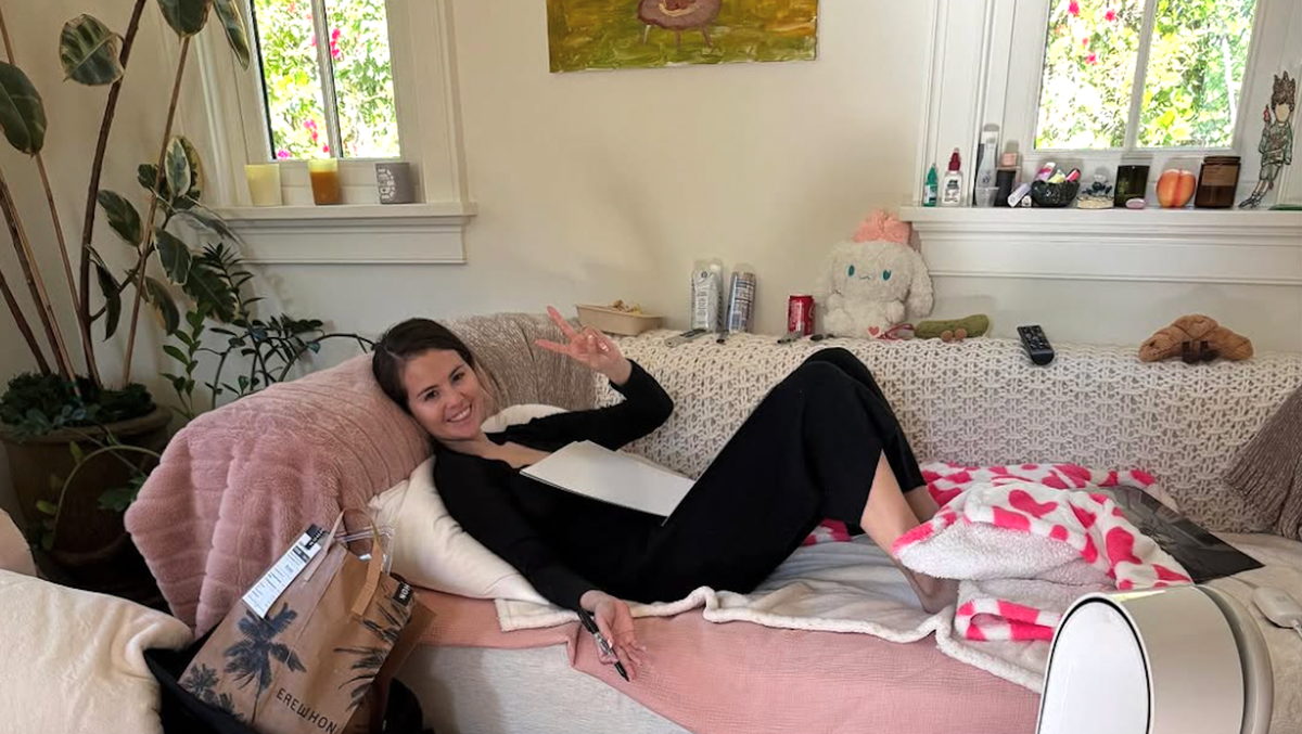 Selena Gomez Casually Posted a Photo of Herself with a Bottle of KY Jelly in the Background