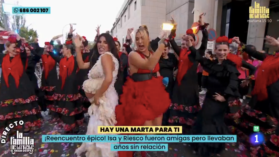 la familia de la tele