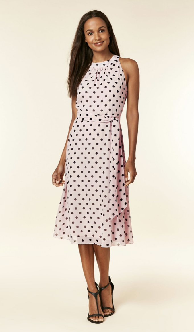 Wallis spotty hot sale dress