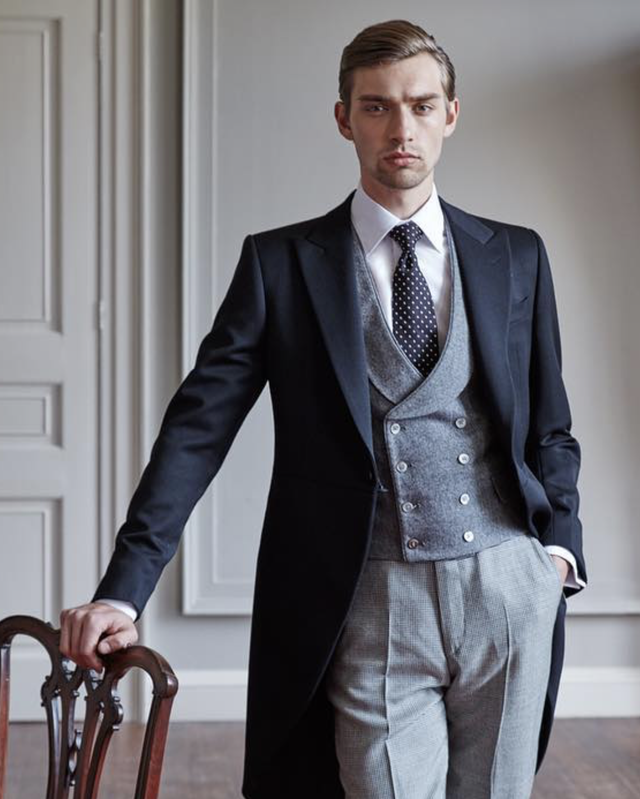 Suits Men British Latest Coat, Wedding Dress Tuxedos