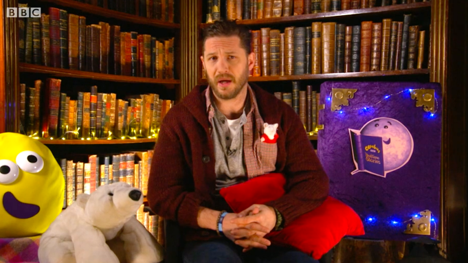 Tom Hardy Returns To Read CBeebies Bedtime Stories To Kids