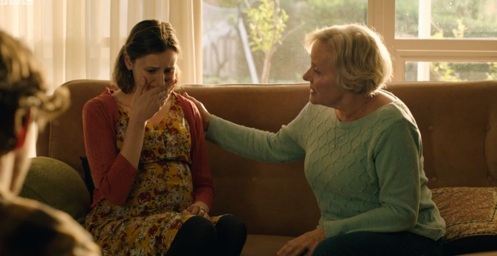 laura carmichael in bbc's the secret she keeps