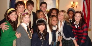 blake lively shares behind the scenes gossip girl throwback