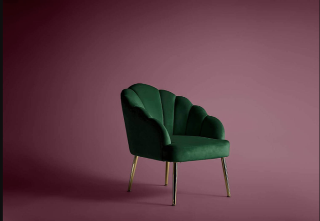 Homebase chairs online velvet