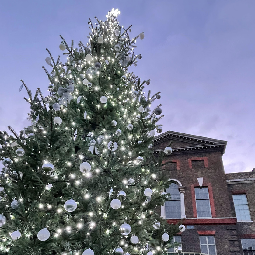 ケンジントン宮殿、高さ約7.6メートルのクリスマスツリーを公開 | ELLE