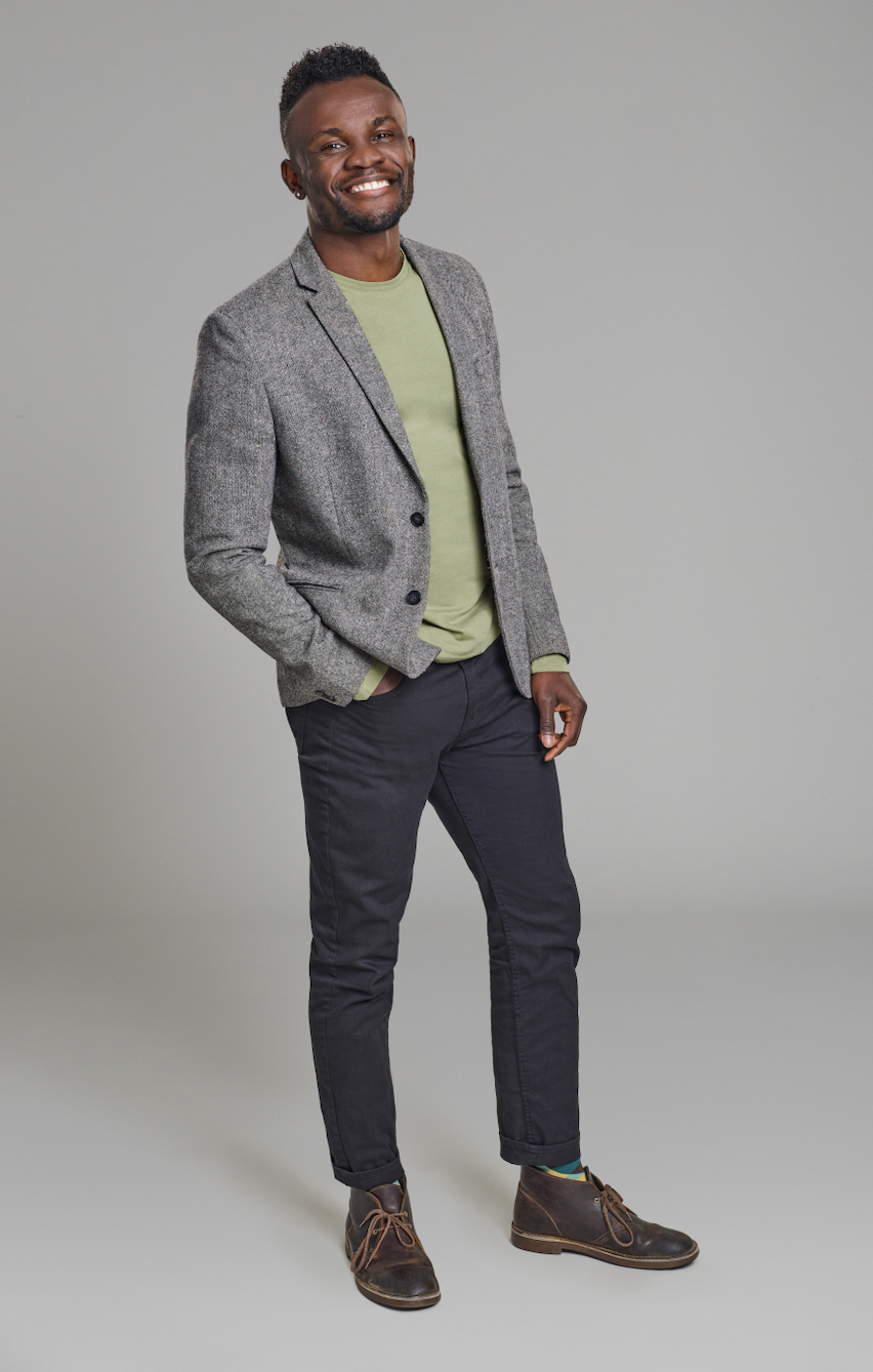Men's formal cotton premium fabric trousers