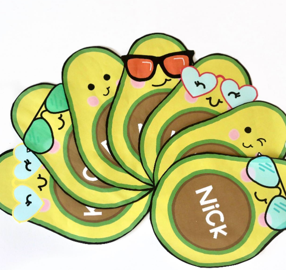 bulletin board ideas avocado bulletin board