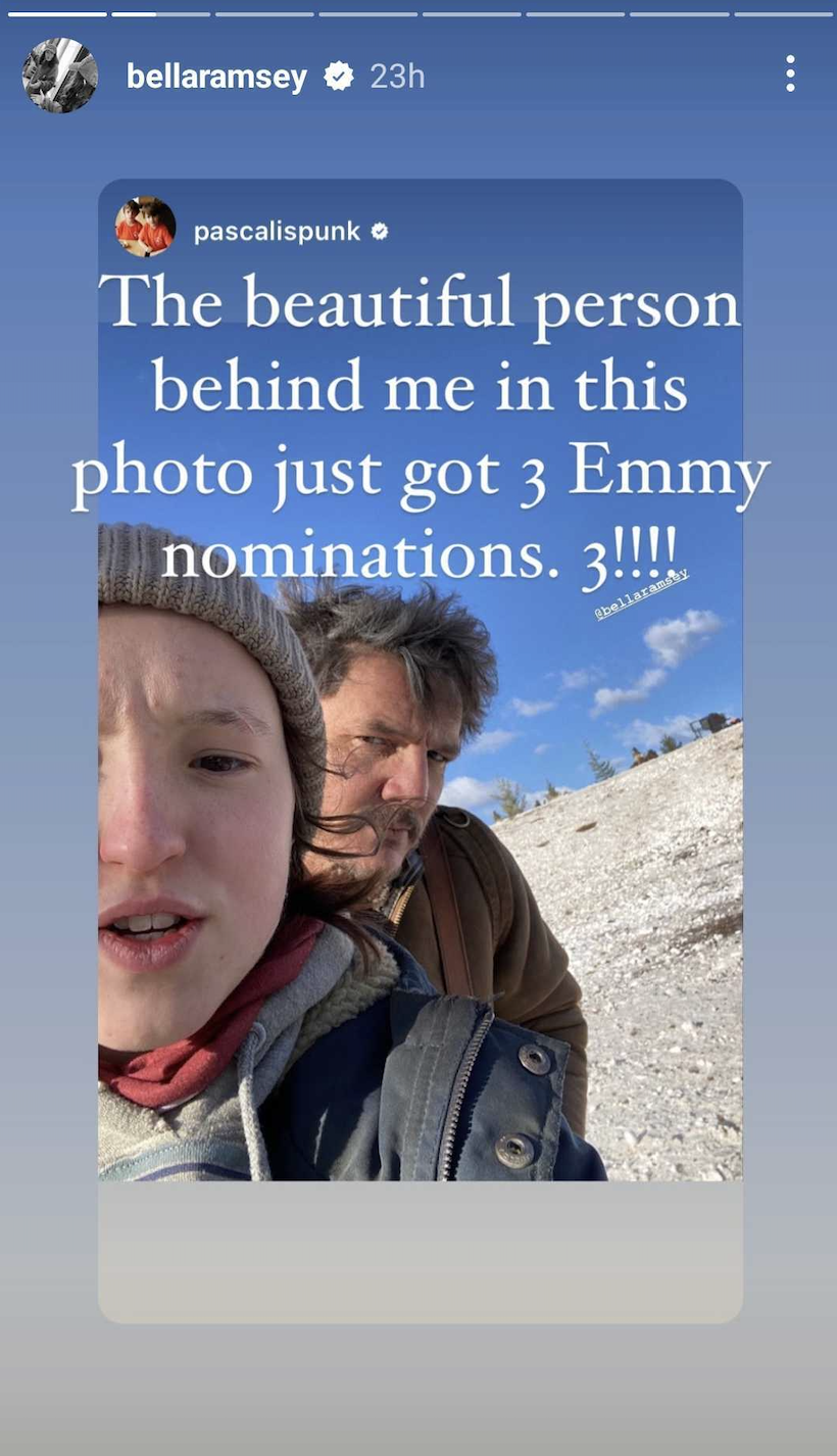 Bella Ramsey Received First Time Emmy Nomination