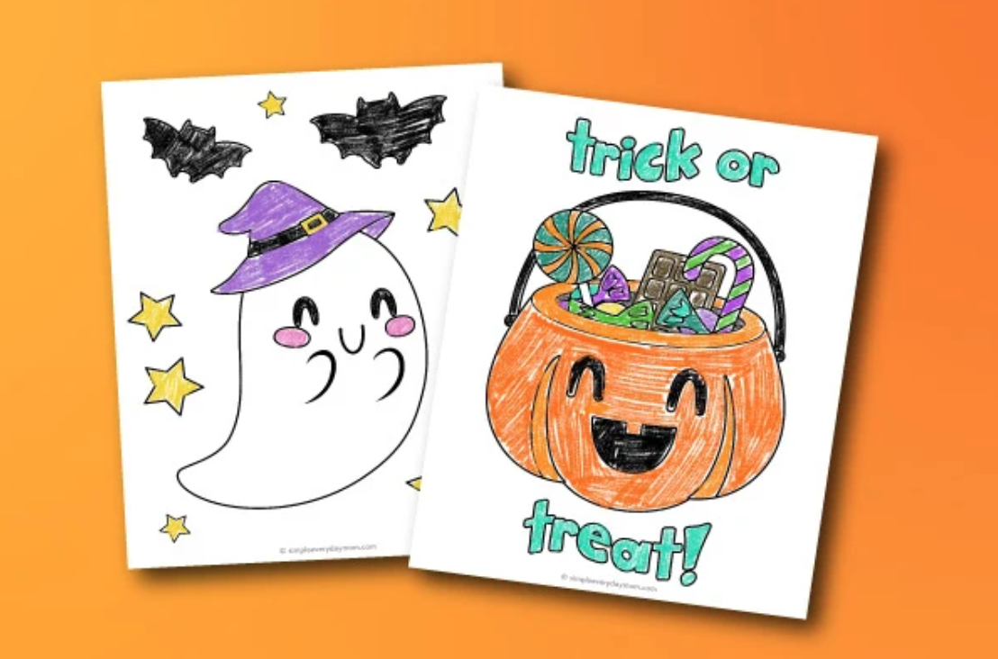 halloween crafts printable