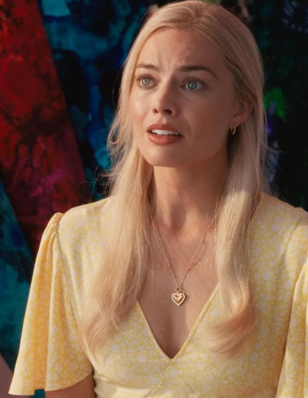 margot robbie wearing missoma in the new ﻿barbie ﻿film