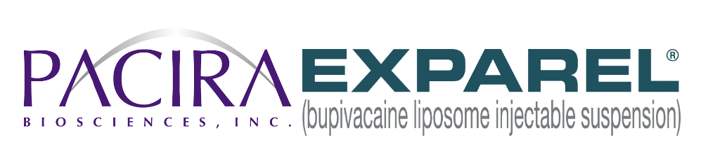 Exparel Knee Replacement Logo