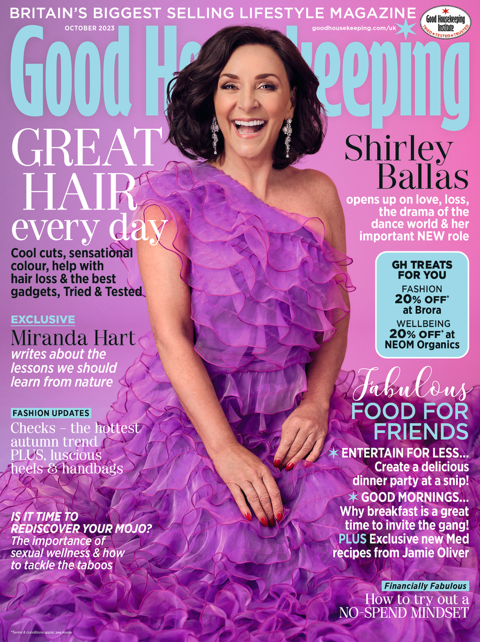 shirley ballas october cover good housekeeping