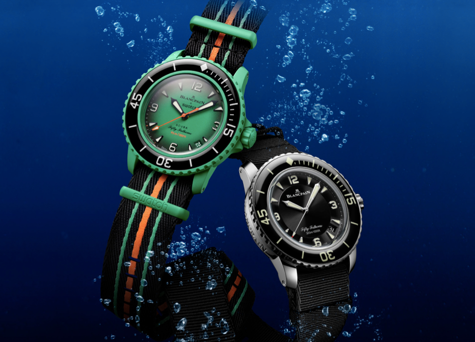 Meet the Blancpain x Swatch Scuba Fifty Fathoms