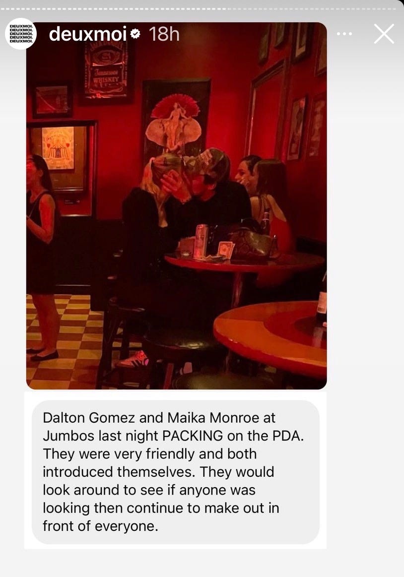 Are Dalton Gomez and Maika Monroe Dating?