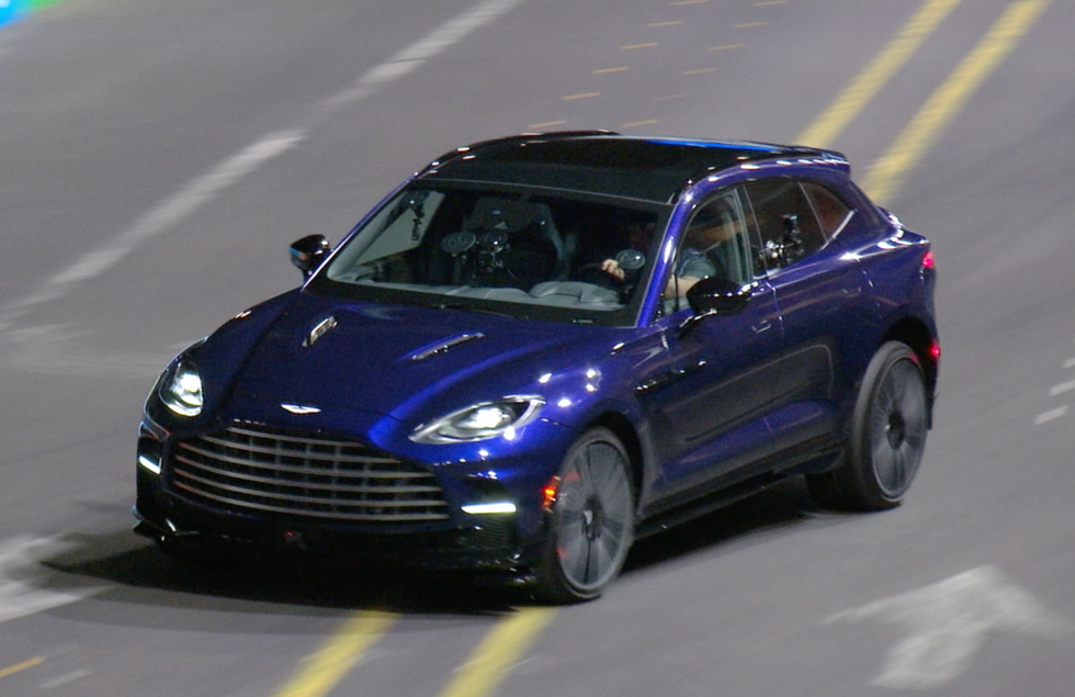 I Drove the Las Vegas F1 Grand Prix Track in a 700-HP Aston Martin