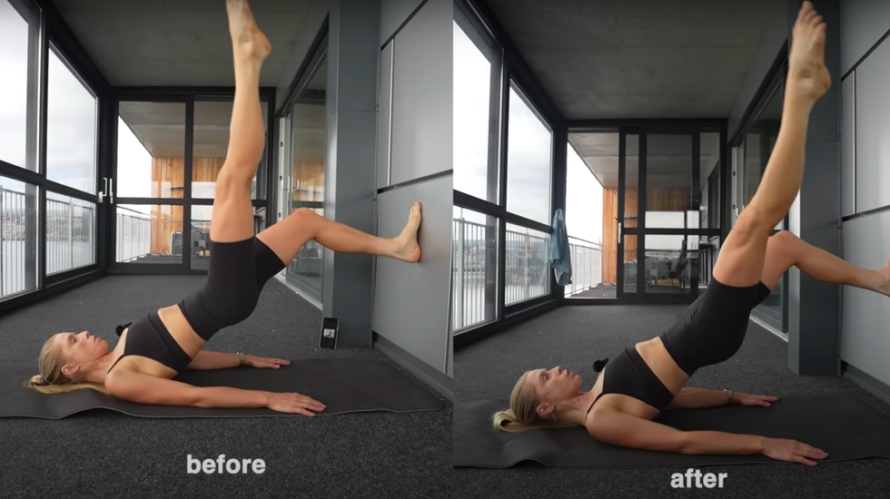 I did wall Pilates daily for 14 days, here's my honest review