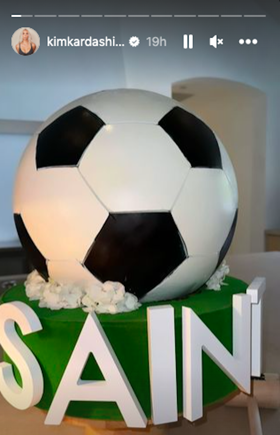 Inside Kim Kardashian's Soccer-Themed Birthday for Saint West