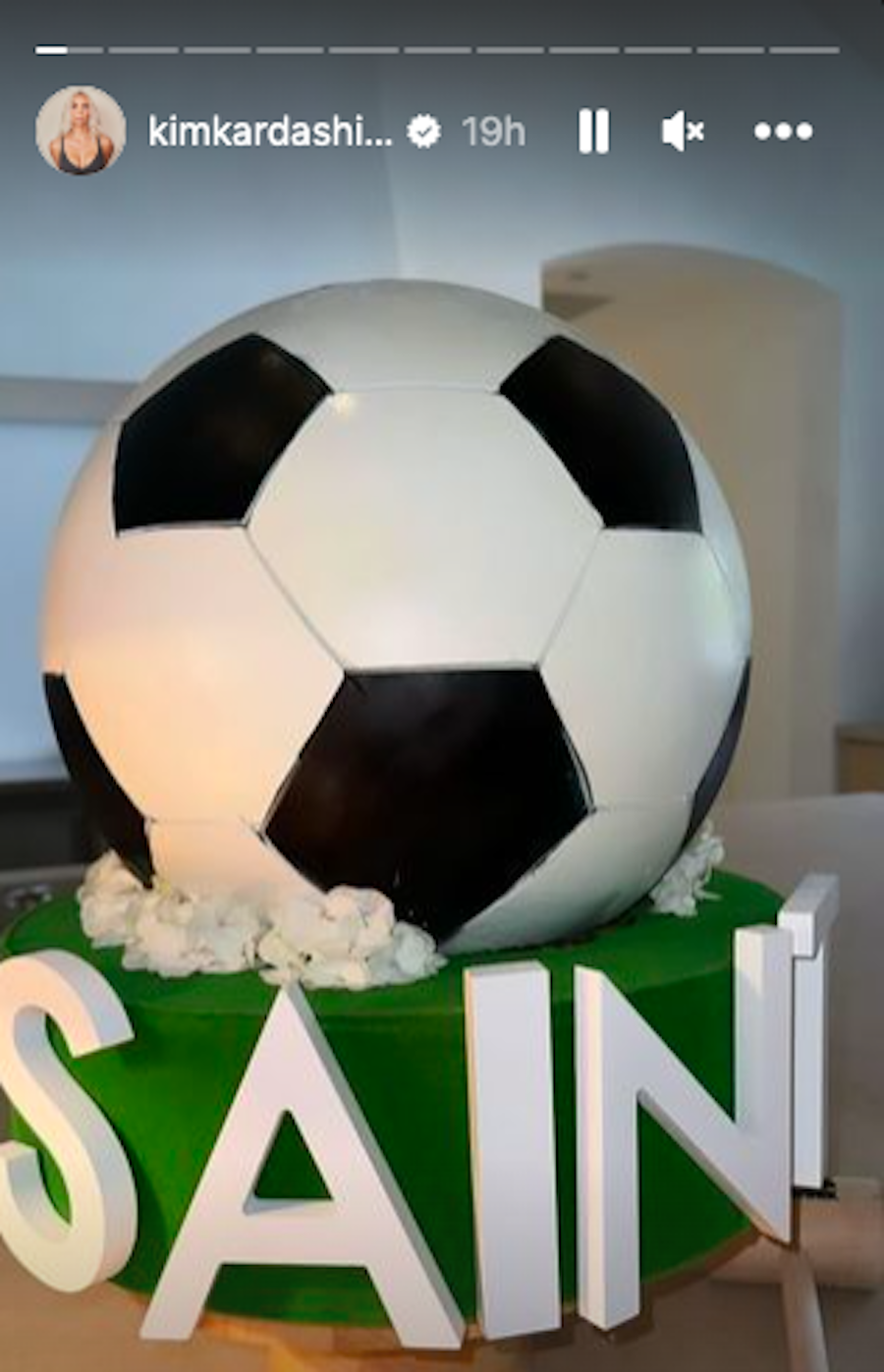 a football ball on a table