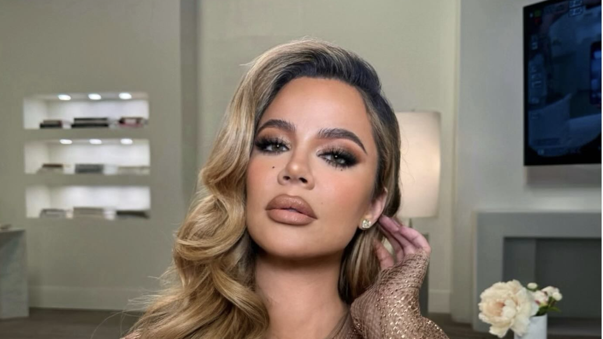 preview for Khloé Kardashian reveals the strong hold hairspray product she uses
