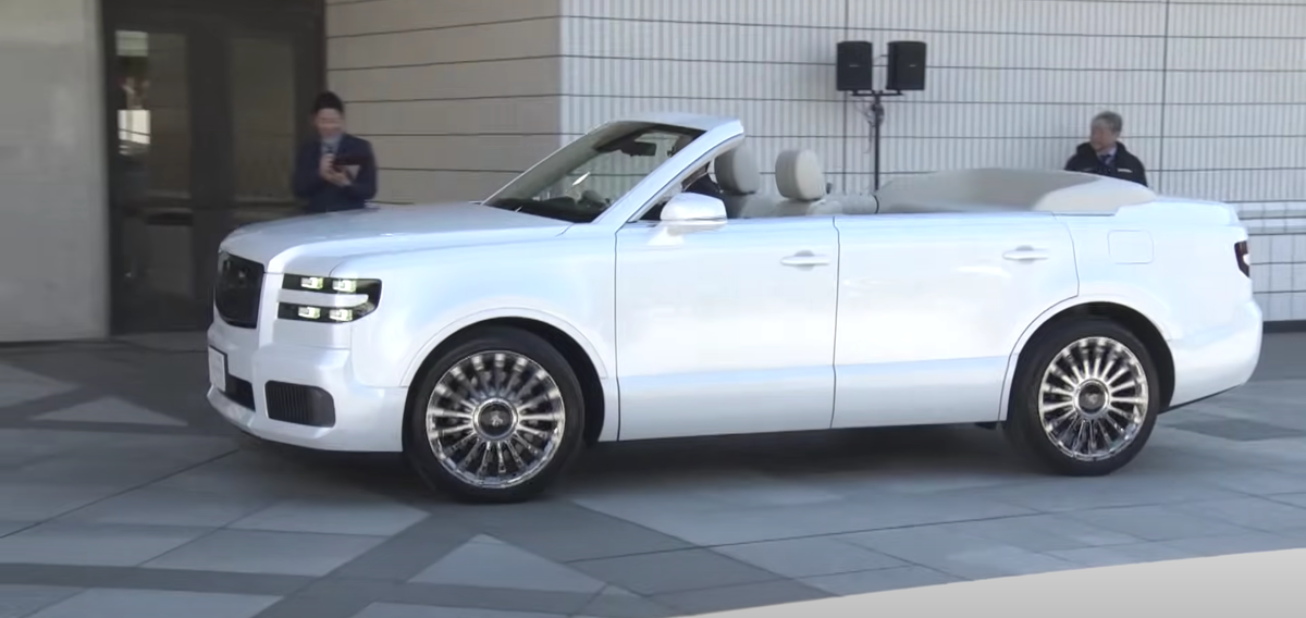 The Toyota Century SUV Convertible Is as Ridiculous as We Hoped