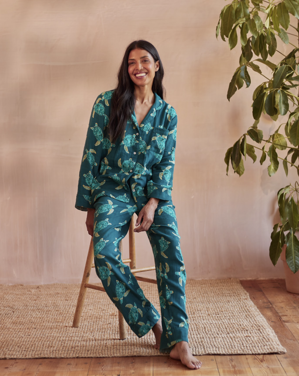 2023 New Winter Women Pajamas Set Velvet Fabric Three-piece Suit