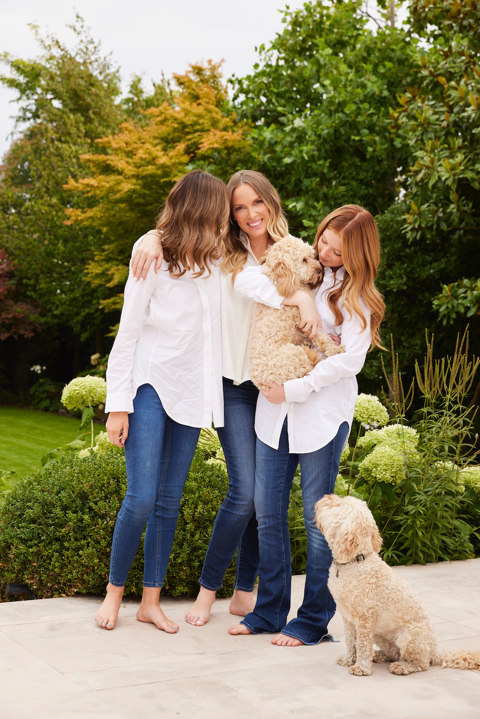 teenage beauty hair mother daughter