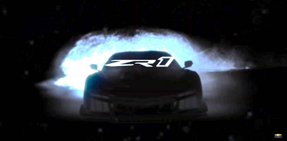 2025 Chevrolet Corvette ZR1 Officially Teased for the First Time