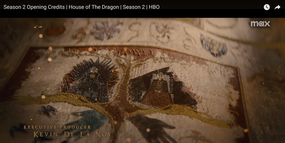house of the dragon season 2 opening credits